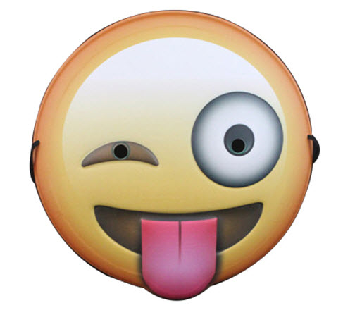 emoticono guiño y lengua whatsapp