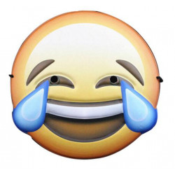 Careta emoji llorar de risa whatsapp