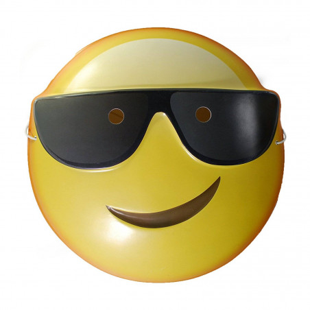 Careta emoji gafas sol whatsapp