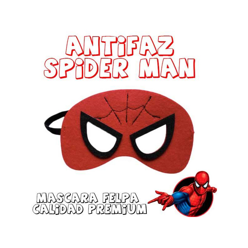 Máscara superheroe spyderman