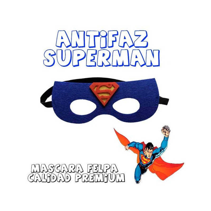 Máscara superheroe superman