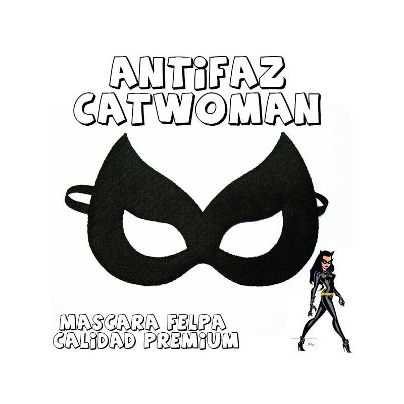 Máscara superheroe catwoman