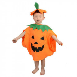 Disfraz Halloween calabaza para niños 3-7 años