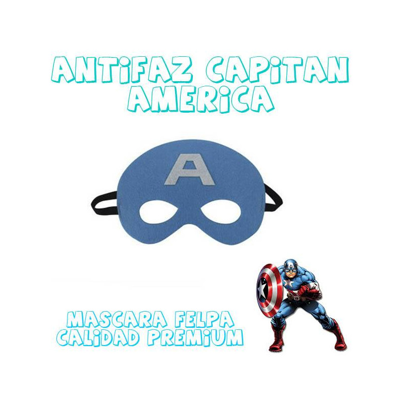 Máscara superheroe Capitan America