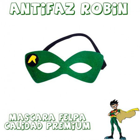Máscara superheroe Robin