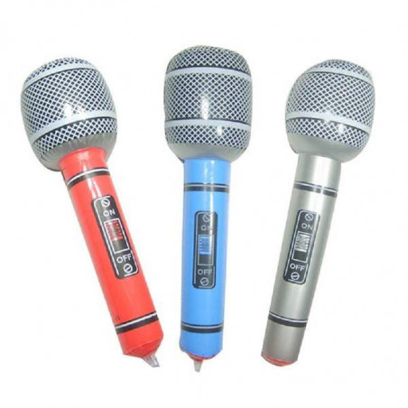 Microfono hinchable 50cm
