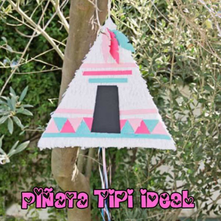 Piñata fiesta indios artesanal
