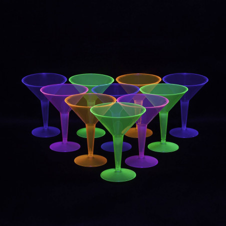 Copa de martini Neon fluor