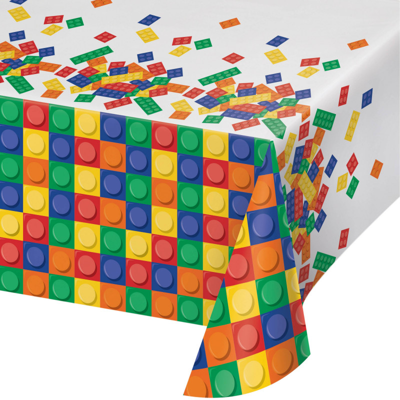 mantel plástico fiesta LEGO