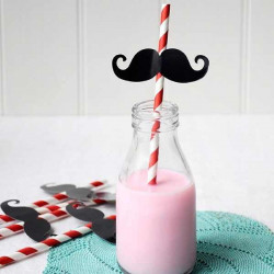 Pajitas labios y Bigotes