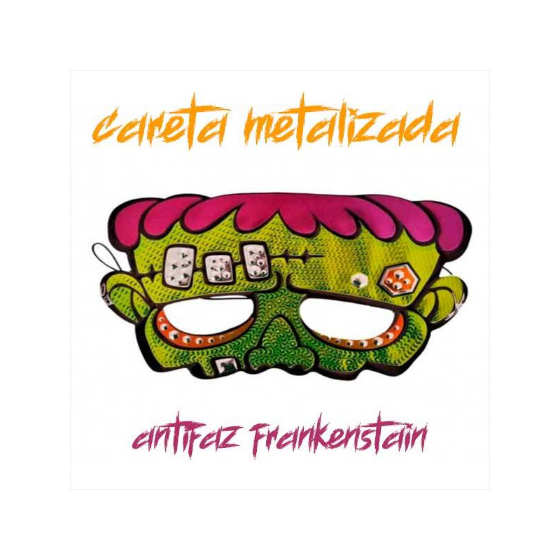 Antifaz Monstruo Frankenstein metalizado halloween