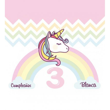 photocall de tu fiesta unicornio