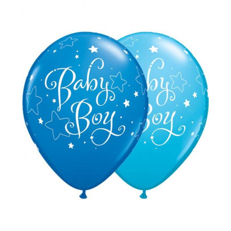 globos de bebe azul