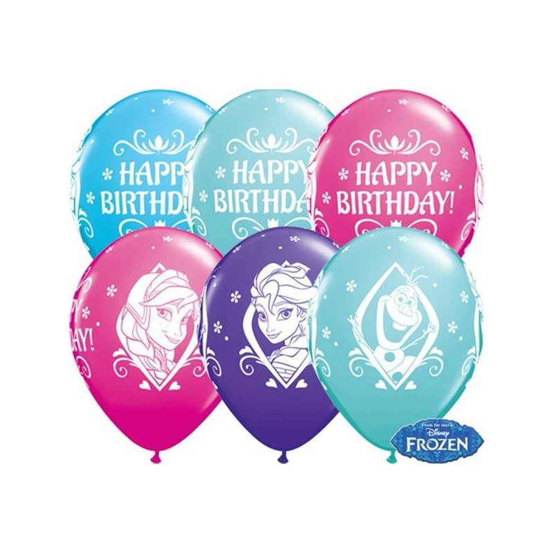 Globos Disney Frozen cumpleaños