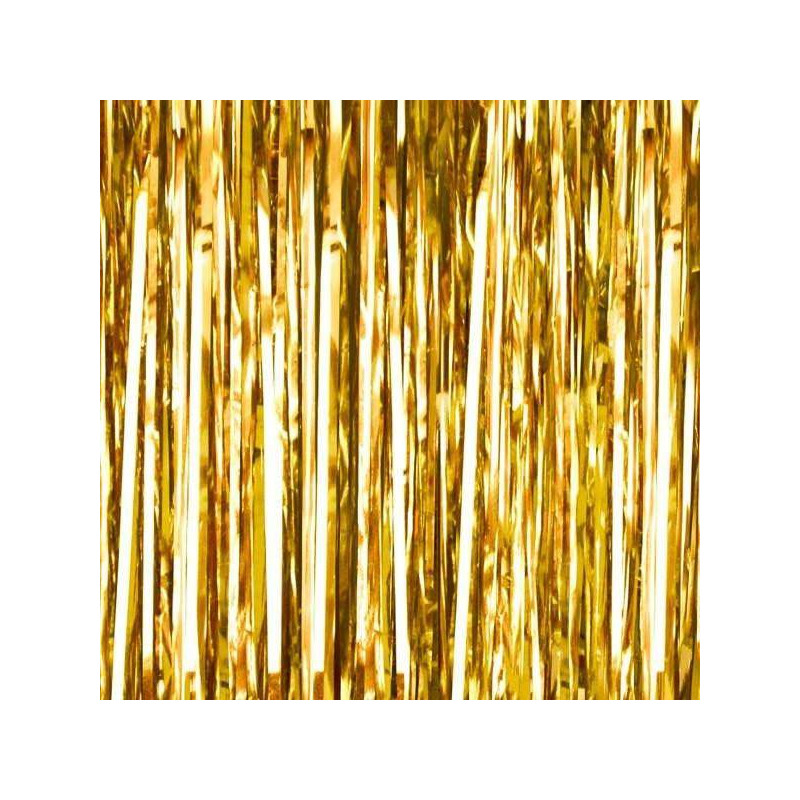 Fondo photocall cortina Foil dorado