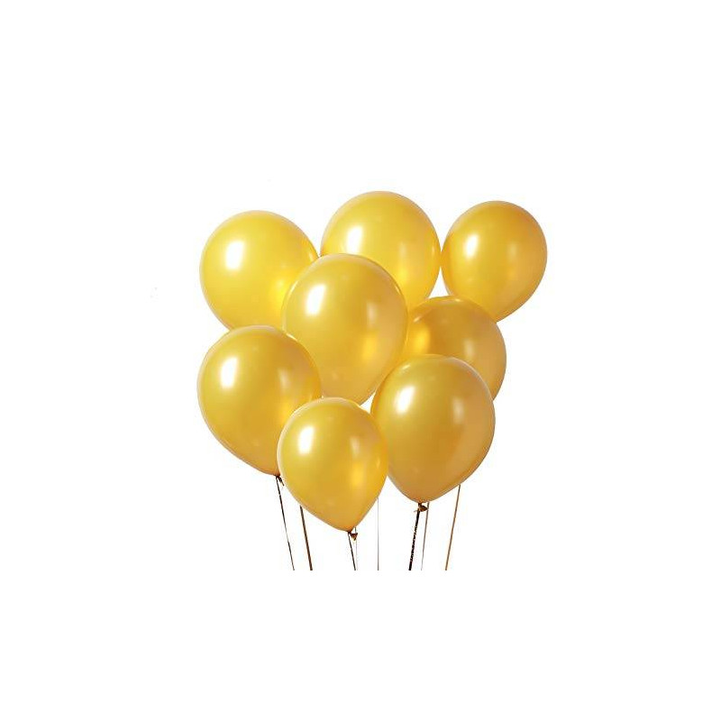 globos dorados 25cm
