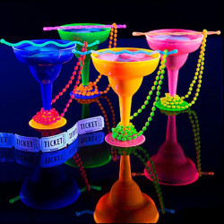 Copa de martini Neon fluor