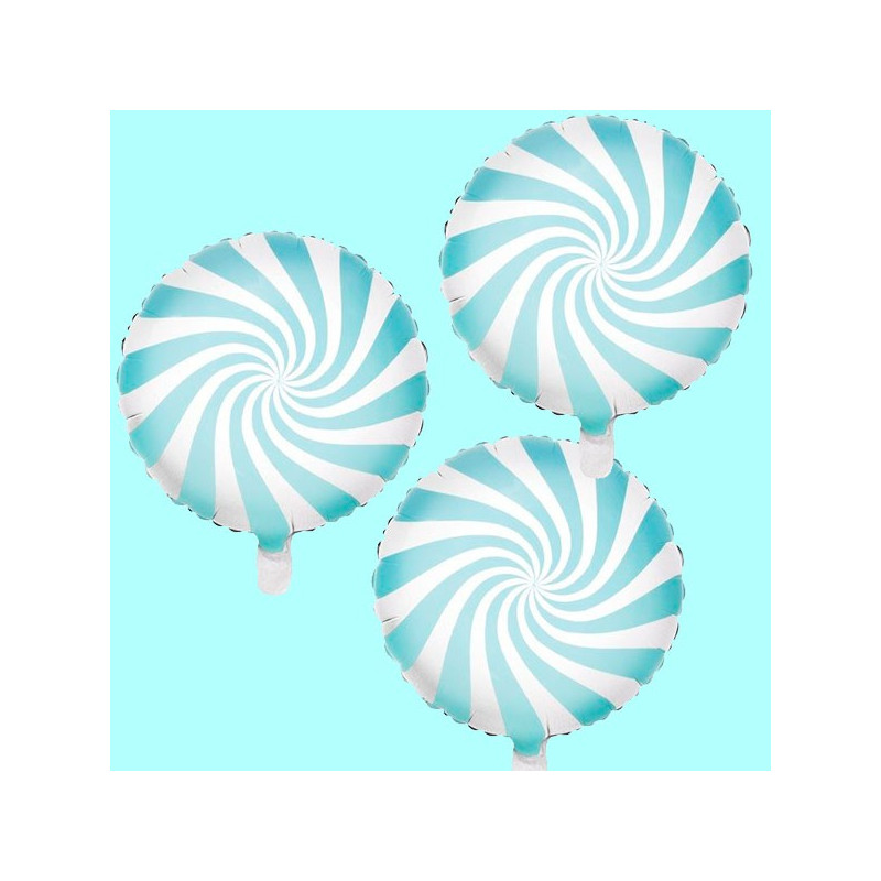 Globos Candy espiral caramelo Rosa