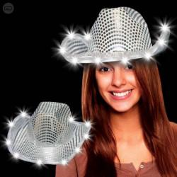 Sombrero Fiesta Luminoso LED