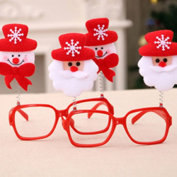 Gafas Navideñas Muñeco Nieve 3D