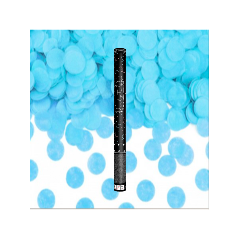 confeti revelar sexo bebe azul 60 CM