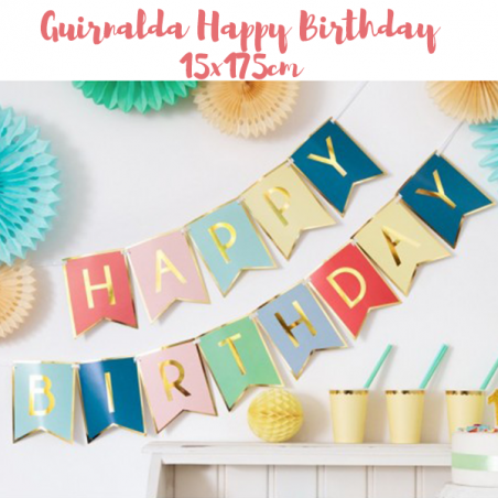 Guirnalda Happy Birthday