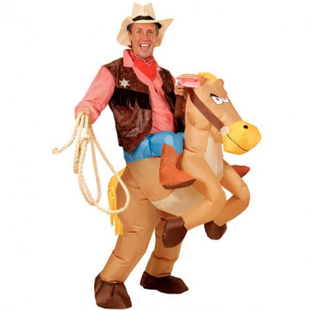 Disfraz hinchable cowboy