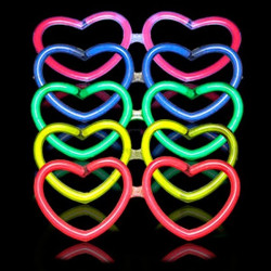 Gafas luminosas Corazón