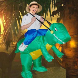 Disfraz hinchable dinosaurio fiestas