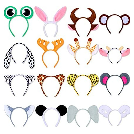 diademas animales orejas animales cebra 