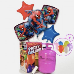 Pack helio fiesta Spiderman