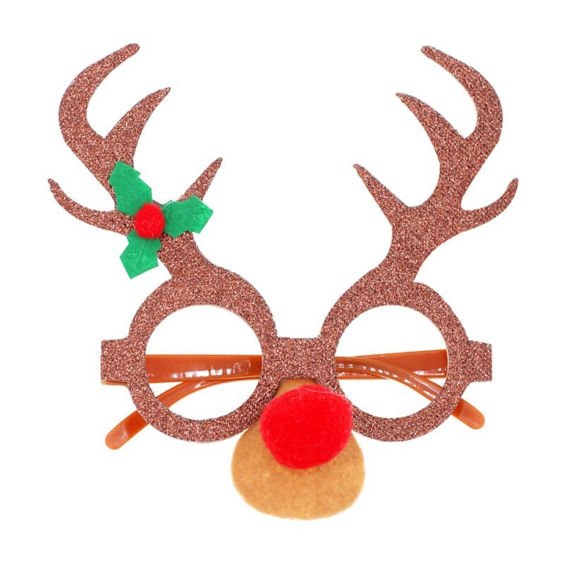Gafas Rudolph Acebo Navidad para adultos y