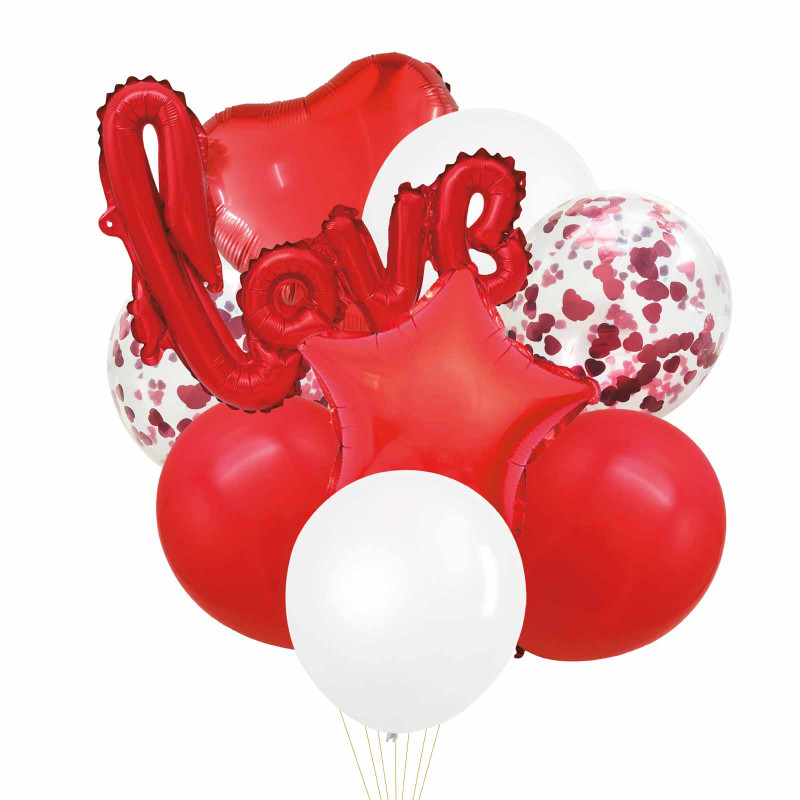 Mi Valentín  Decoración san valentín con globos, Decoración de san valentín  fiesta, Decoración día de san valentín