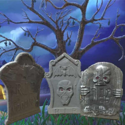 Lapida cementerio Halloween