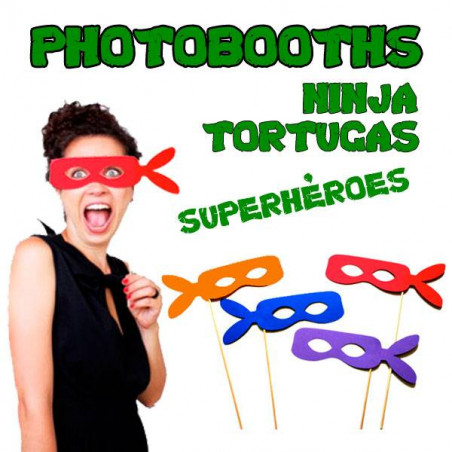 PHOTO BOOTHS FIESTA SUPER HEROES