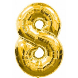 globo numero 8 poliamida 