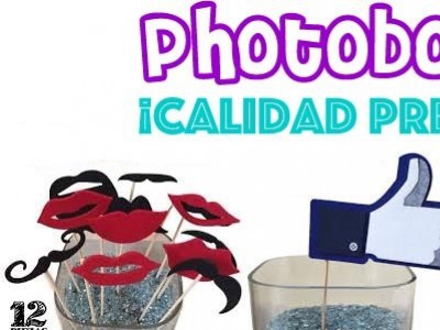 PHOTO BOOTHS  FELPA CALIDAD MAXIMA 